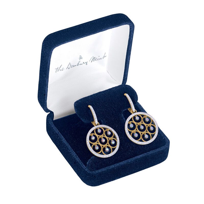 Schillernder Traum Tropfenohrringe