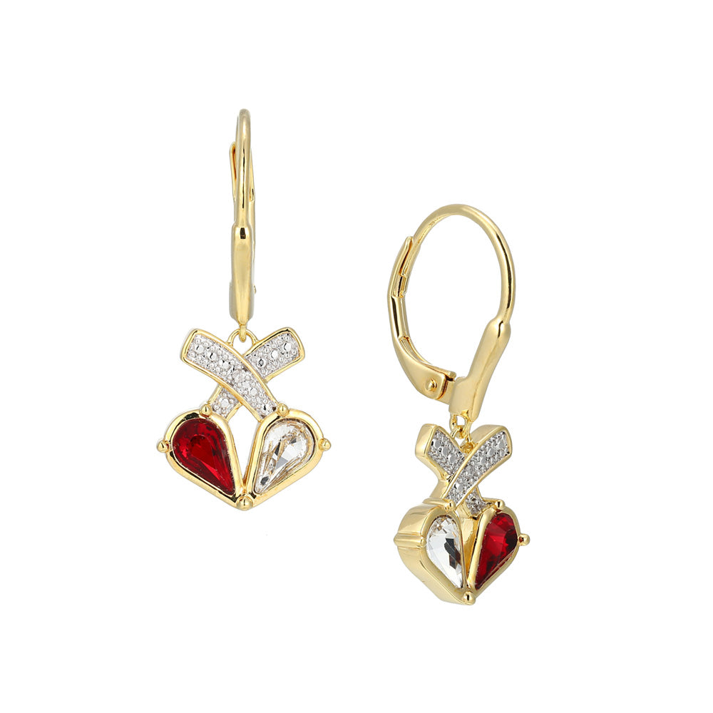 Wir bleiben für immer zusammen Diamant Ohrhänger